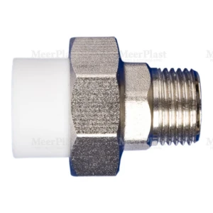 Муфта разъемная PPRC с НР 20х1 MeerPlast, РФ